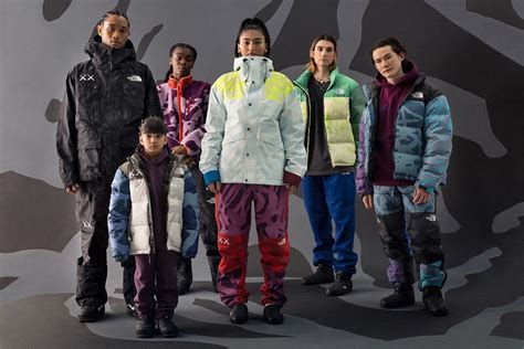 gucci x kaws|Full Look at the KAWS x The North Face Collection.